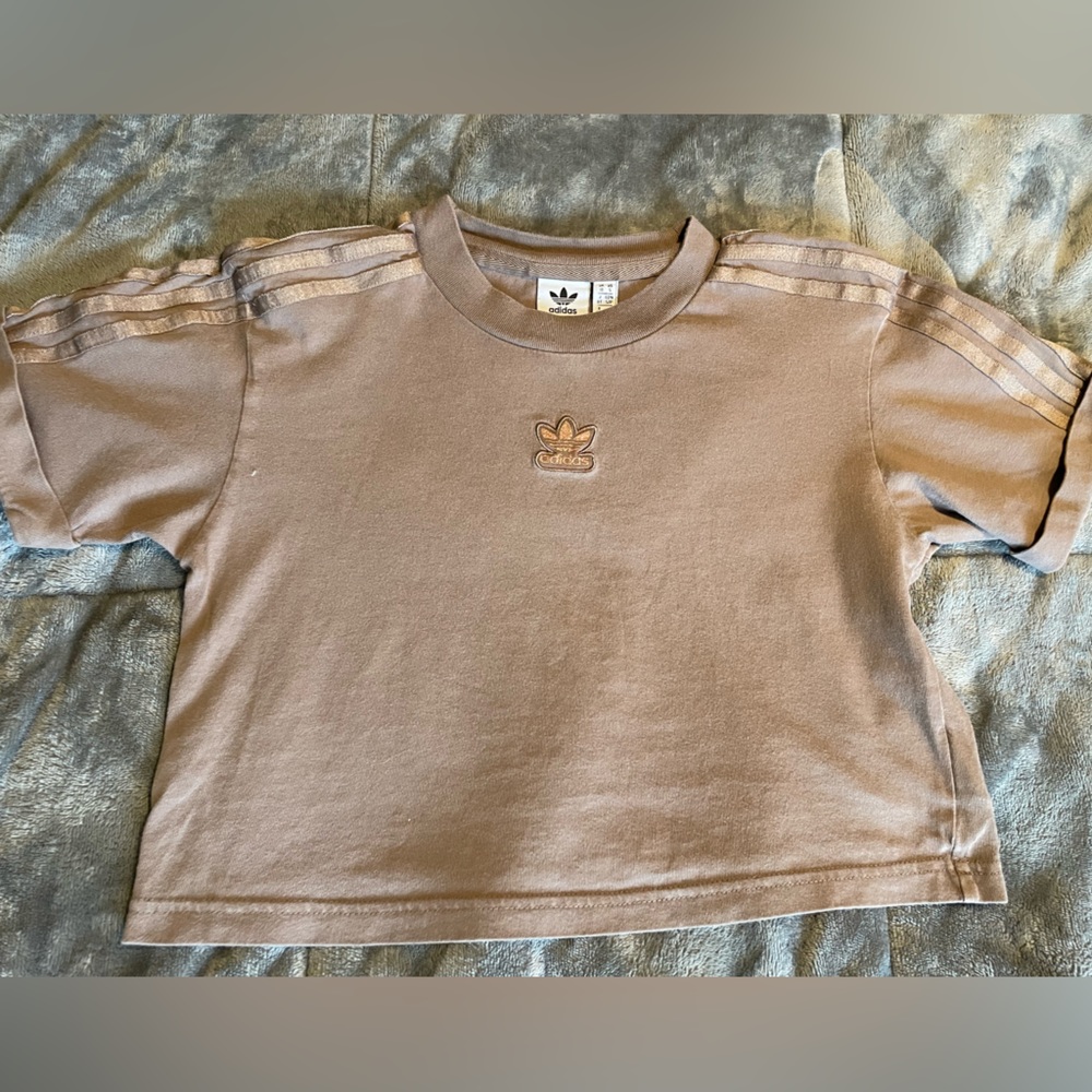 Adidas cropped t-shirt